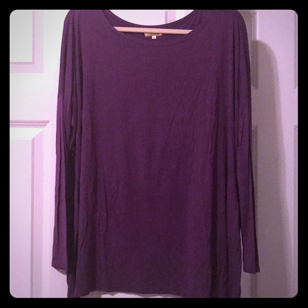 Purple LS Piko top